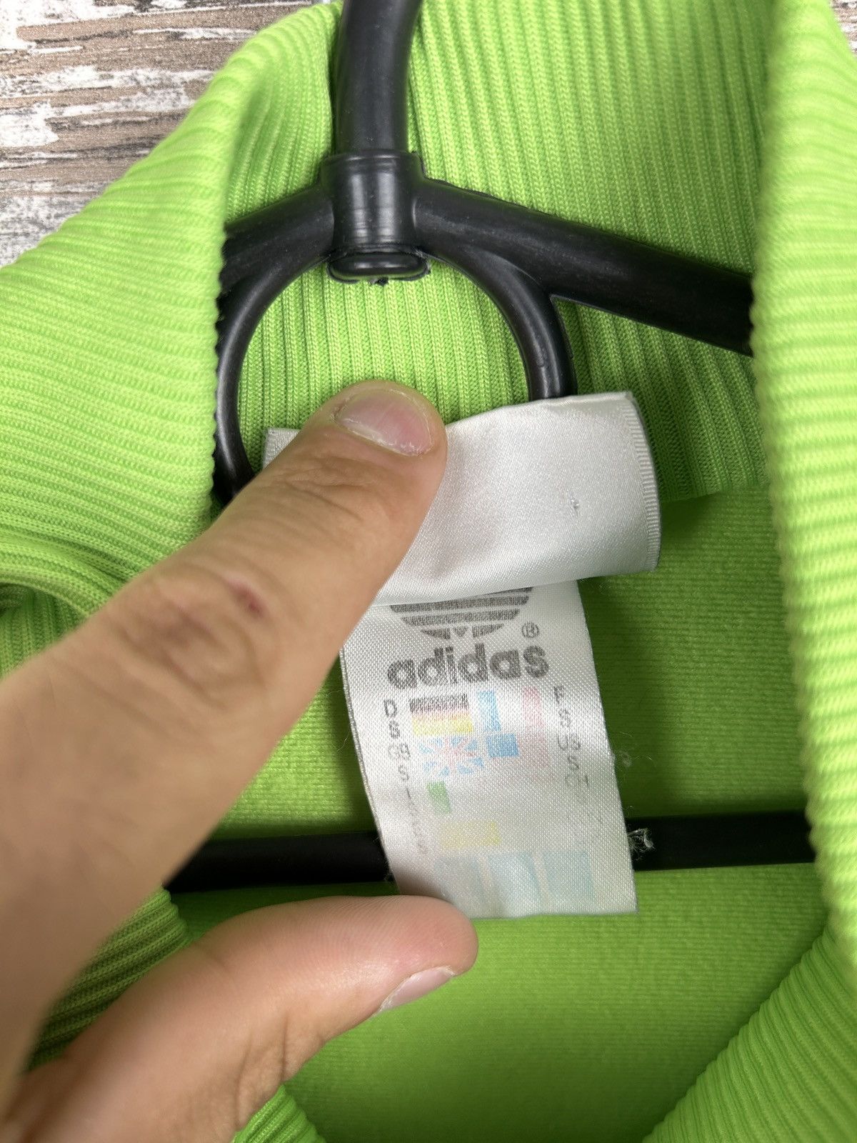 Adidas × Vintage Mens Vintage Adidas Olympic 90s track jacket stripes rare Size US S / EU 44-46 / 1 - 8 Thumbnail