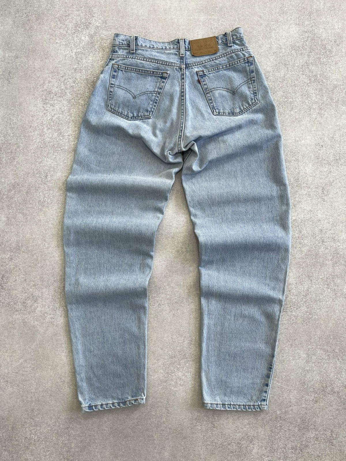 Levi's 90's Levi's 560 Loose Fit Tapered Leg Made In USA Jeans Size US 33 - 11 Thumbnail