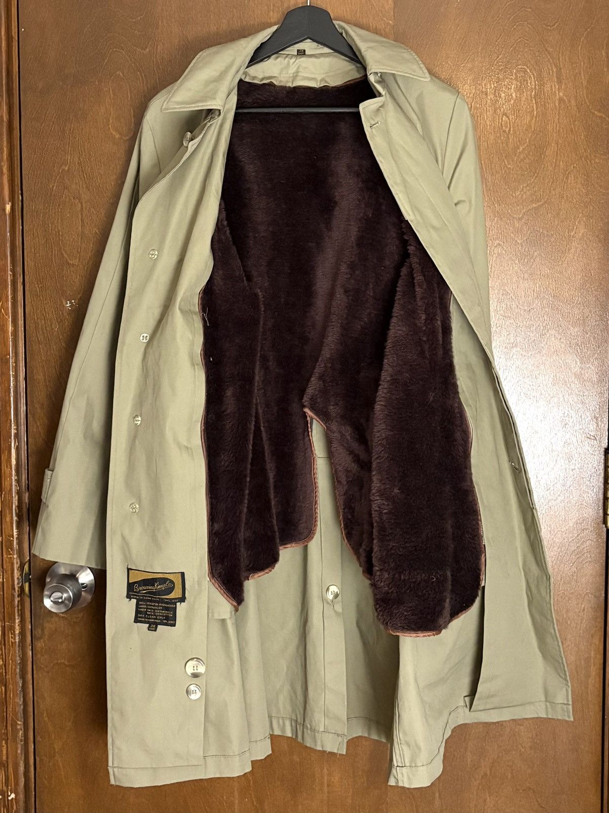 Other Vintage Car Coat with Pile Liner (38 Short) Size US S / EU 44-46 / 1 - 2 Thumbnail