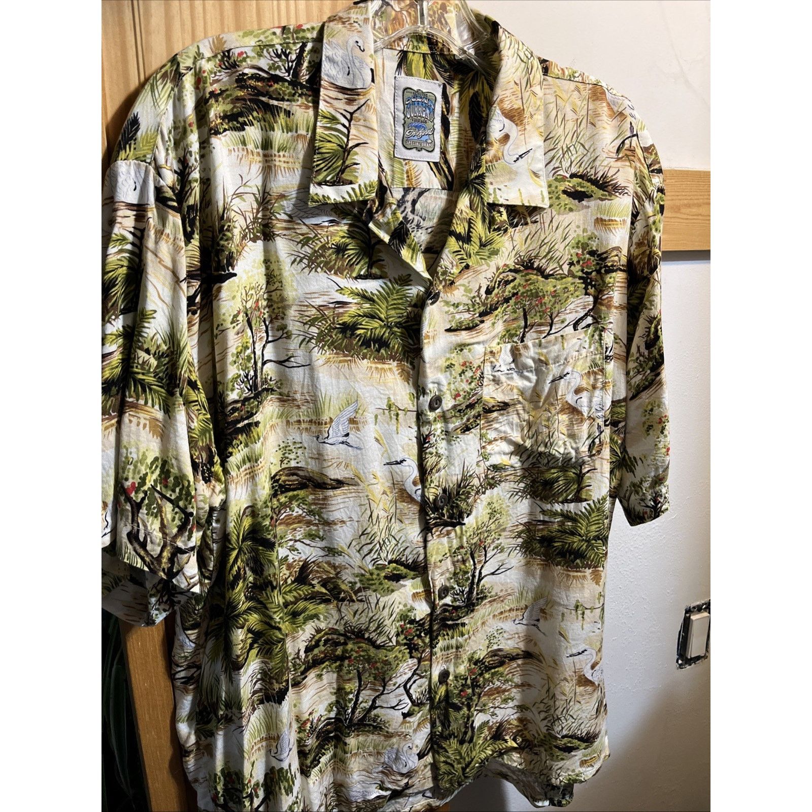 Ocean Current Ocean Current Vintage Hawaiian Shirt Mens L Rayon Korea SS Size US L / EU 52-54 / 3 - 6 Thumbnail
