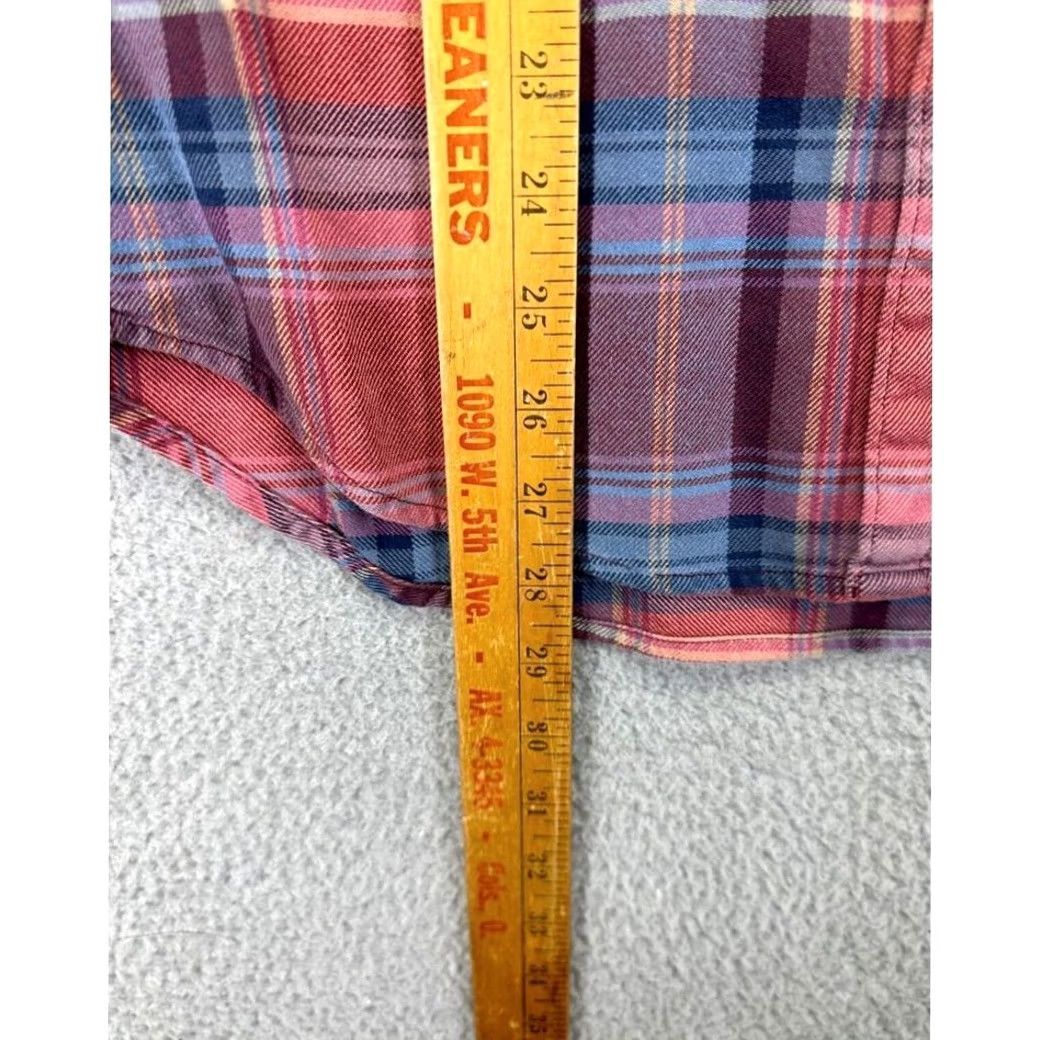 Bonobos Bonobos Shirt Adult Medium Red Plaid Tailored Slim Fit Button Up 100% Cotton Men Size US M / EU 48-50 / 2 - 7 Thumbnail