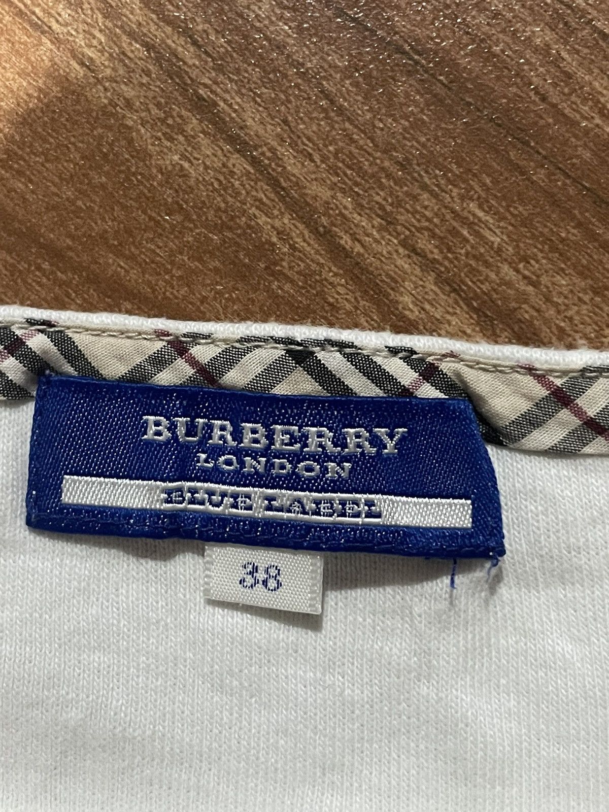Burberry × Designer × Vintage Burberry White Tank Top Size XS / US 0-2 / IT 36-38 - 3 Thumbnail