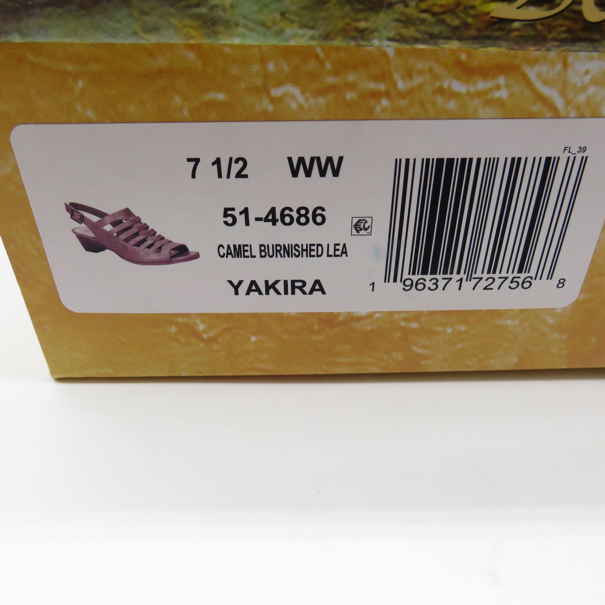 Other Bella~Vita Yakira Camel Burnished Leather Upper Sandals 7.5 Size US 7.5 / IT 37.5 - 2 Thumbnail