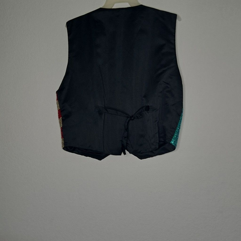 Other Vintage World Cup Vest Mens XXXL Soccer Sequin American Flag Size US XXL / EU 58 / 5 - 3 Thumbnail
