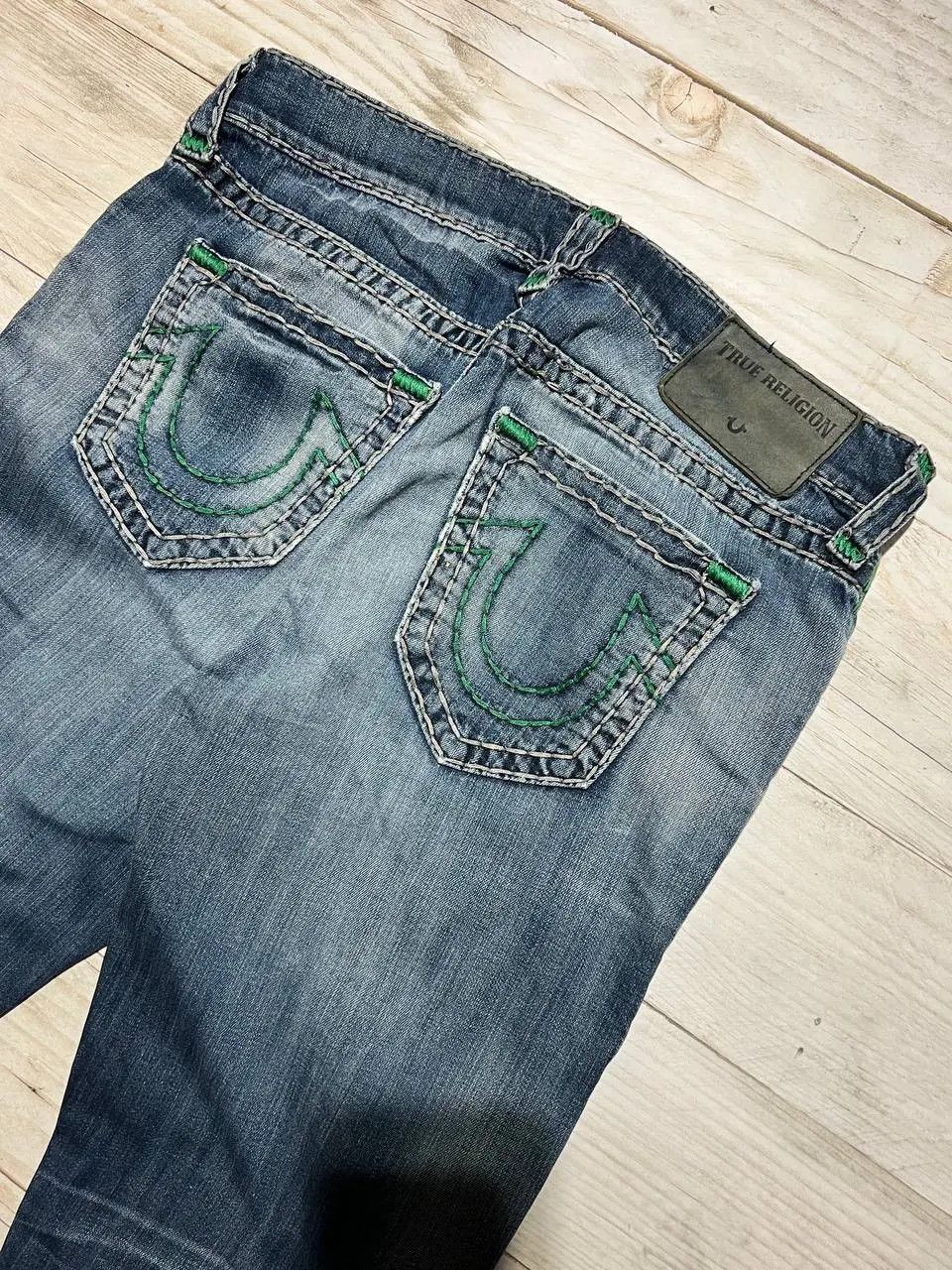 True Religion Vintage True Religion Geno Relaxed Slim Denim Jeans Y2K Size US 33 - 2 Thumbnail