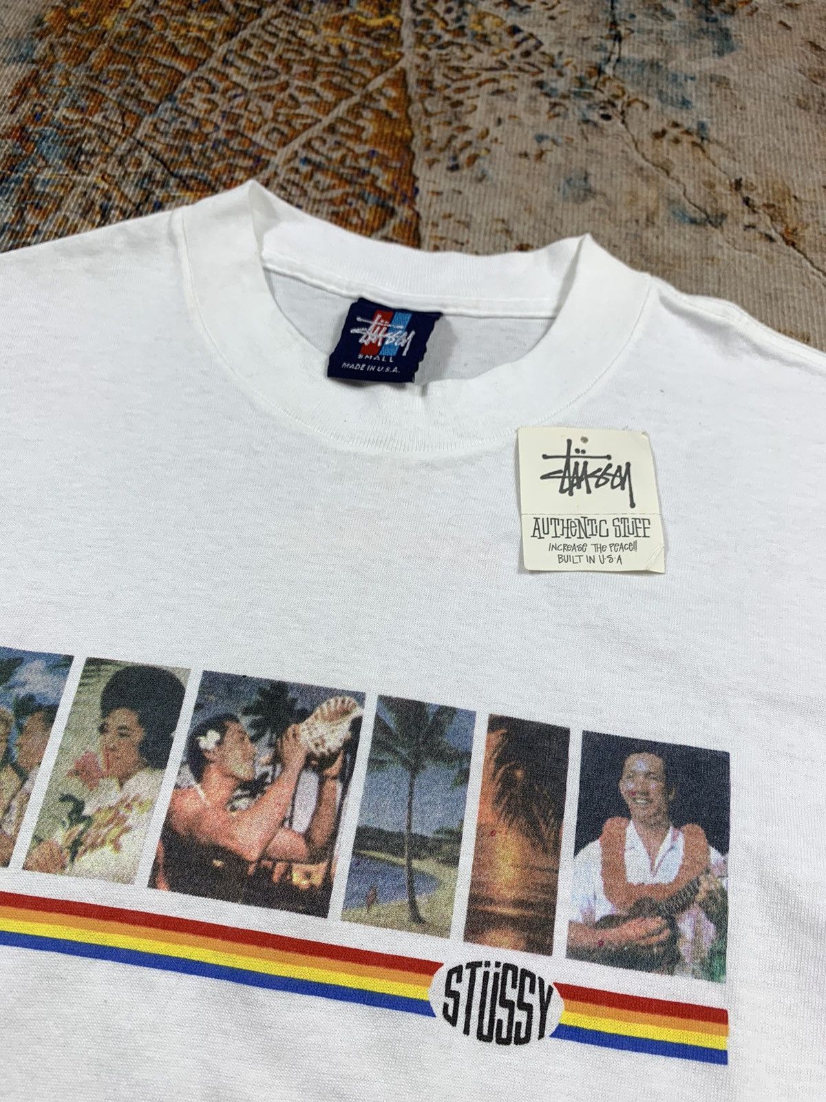 Stussy × Vintage Vintage Stussy 30 Year Anniversary Hawaii Size US S / EU 44-46 / 1 - 2 Thumbnail
