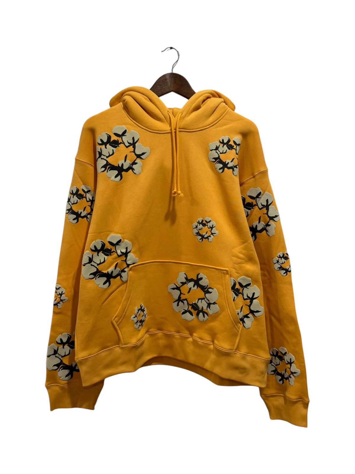 DENIM TEARS Denim Tears x CPFM Cactus Tears Wreath Hoodie Yellow Size US XL / EU 56 / 4 - 1 Thumbnail