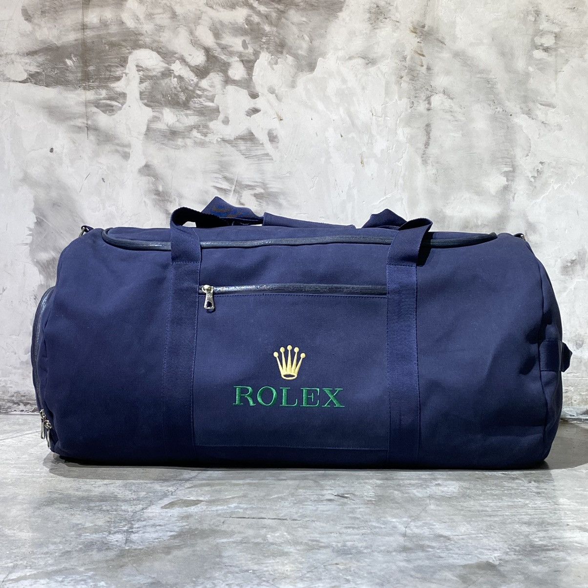 Rolex Vintage Rolex Large Size Duffel Travel Bag Grailed