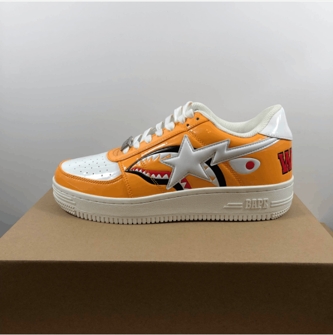 Bape Casual low cut sports shoes Size US 9.5 / EU 42-43 - 5 Thumbnail