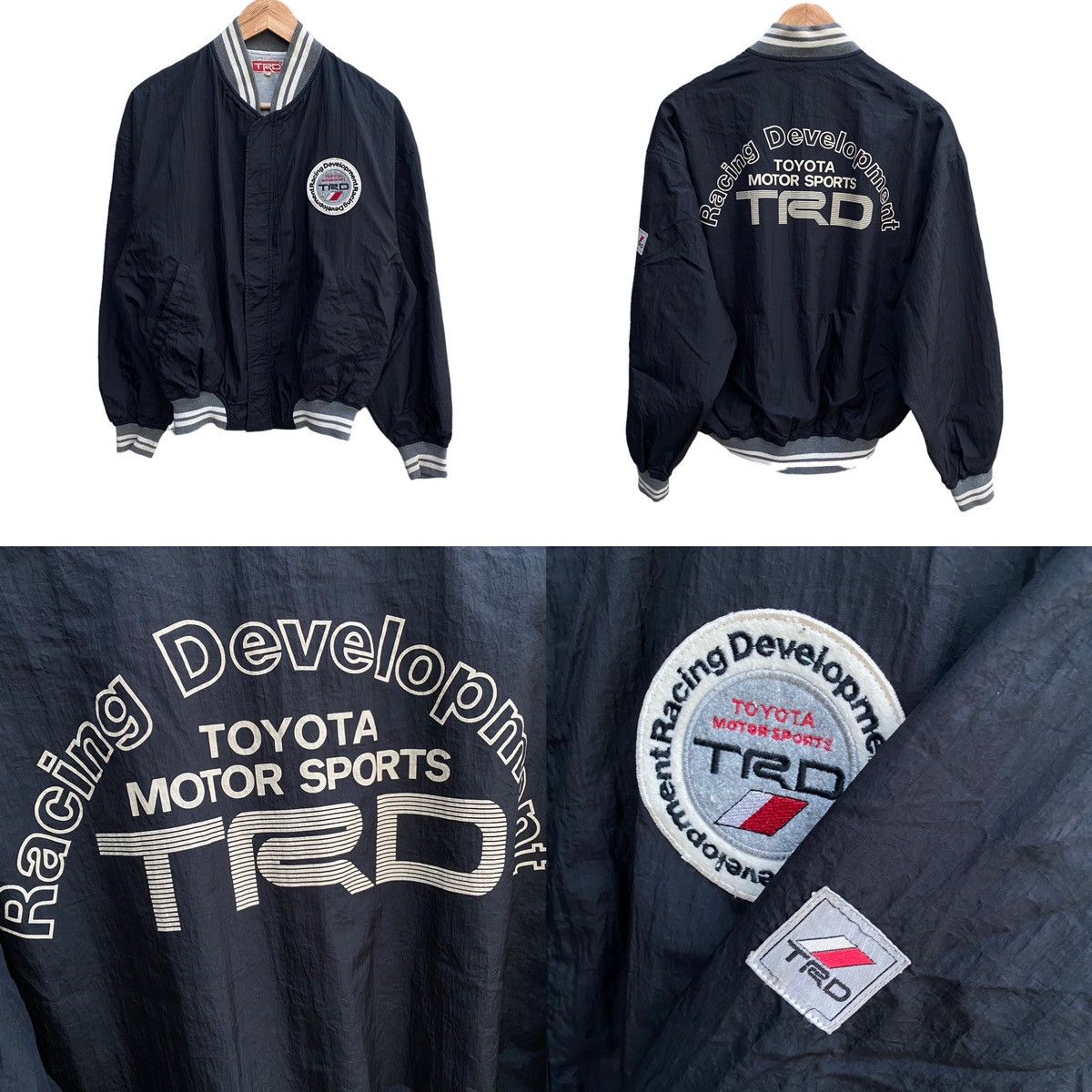 Huf Toyota TRD Racing Bomber Jacket Size US M / EU 48-50 / 2 - 1 Thumbnail