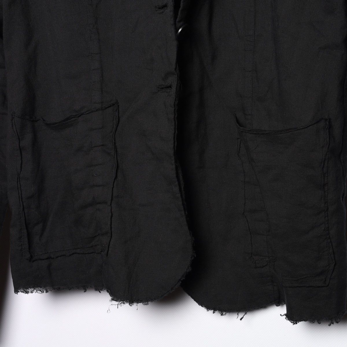 Rundholz Rundholz DIP Black Cotton Shirt Light Jacket Blazer Size S / US 4 / IT 40 - 14 Thumbnail