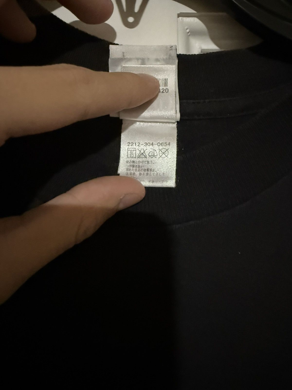 Chrome Hearts Chrome Hearts Black Cracked Logo T-shirt Size US S / EU 44-46 / 1 - 7 Thumbnail