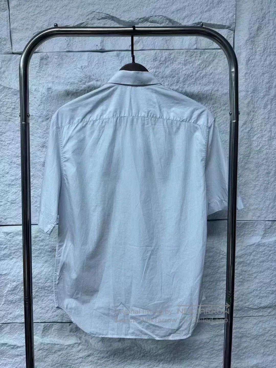 Dior Dior White Short Sleeve Shirt with Pin. Size US M / EU 48-50 / 2 - 3 Thumbnail