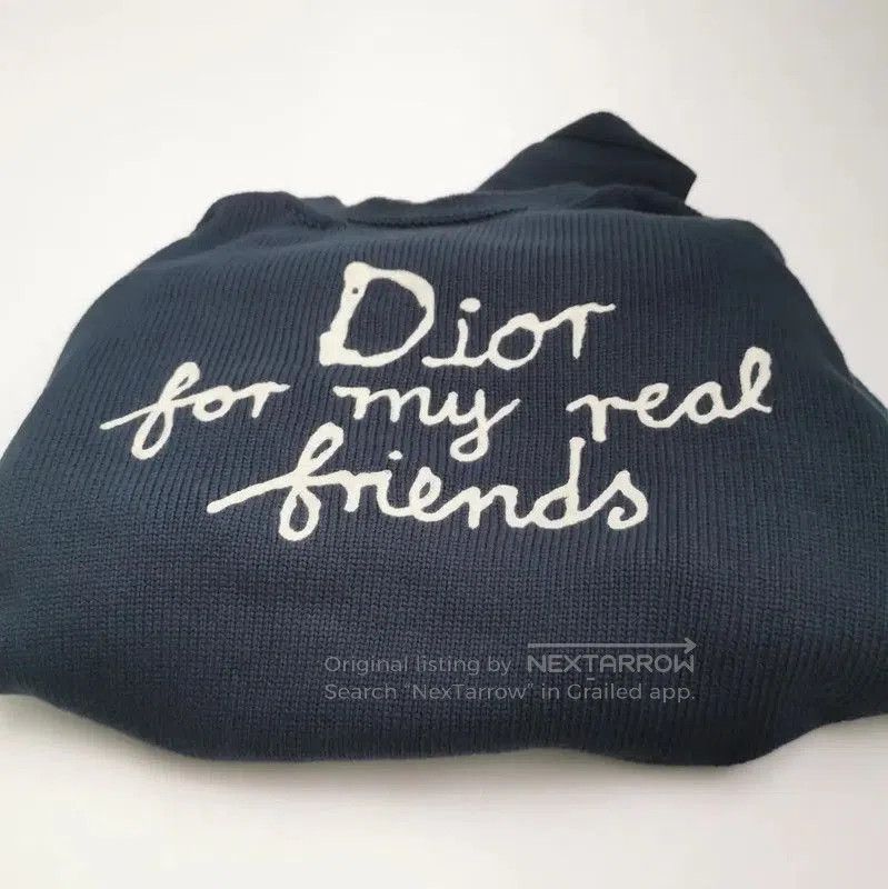 Dior Dior Embroidered Logo Pullover Sweatshirt for Men . Size US M / EU 48-50 / 2 - 3 Thumbnail
