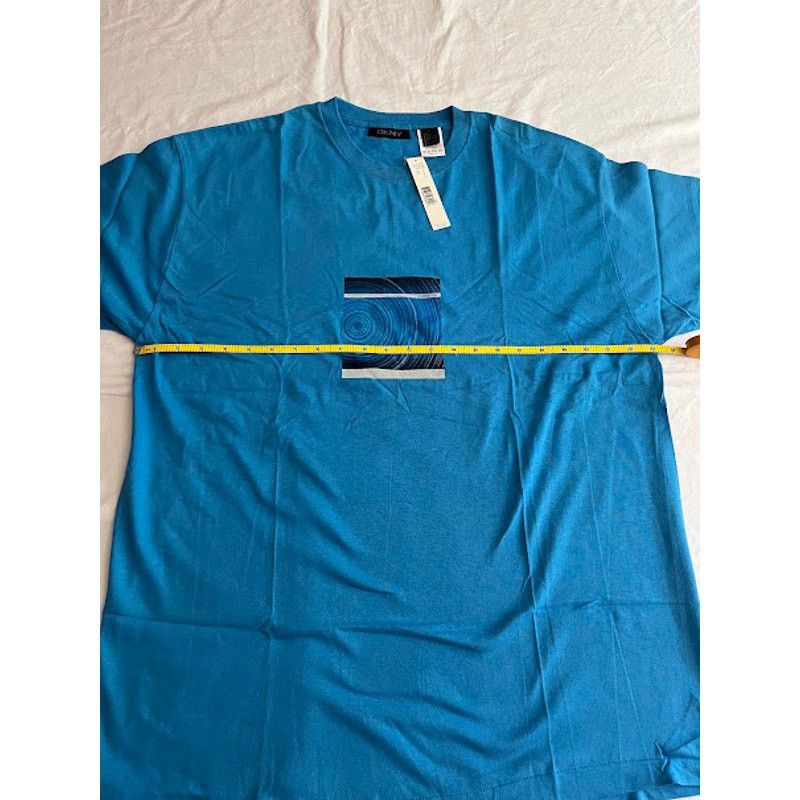 DKNY VTG DKNY Azure Blue T Shirt Size L NWT Size US L / EU 52-54 / 3 - 8 Thumbnail