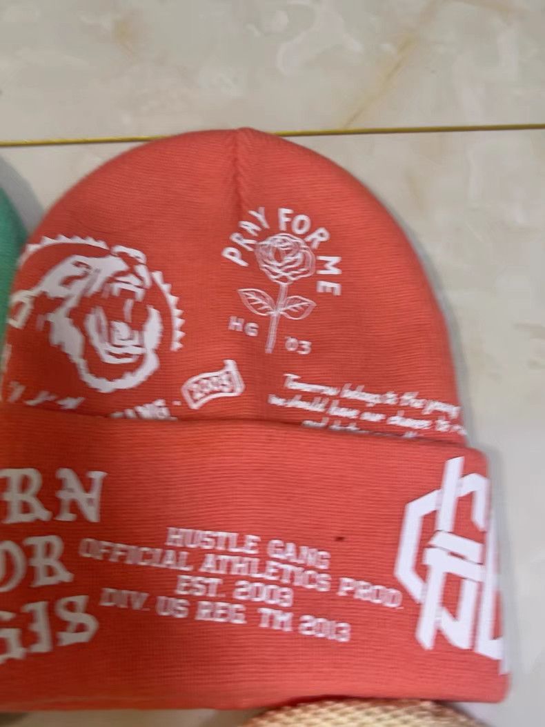 Hustle Gang HUSTLE GANG Knit Beanie Size 40 - 4 Thumbnail