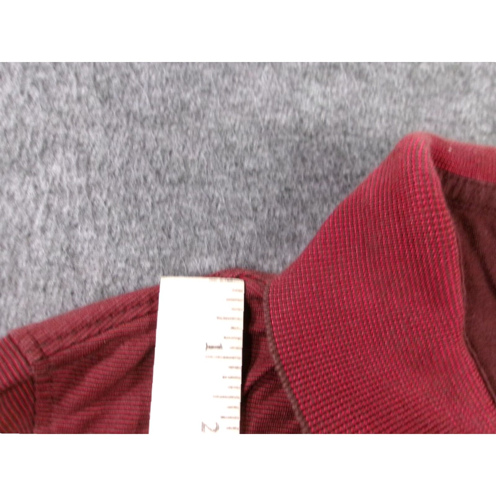 Van Heusen Van Heusen Polo Shirt Men Medium Red Traveler Classic Casual Golf Size US M / EU 48-50 / 2 - 4 Thumbnail
