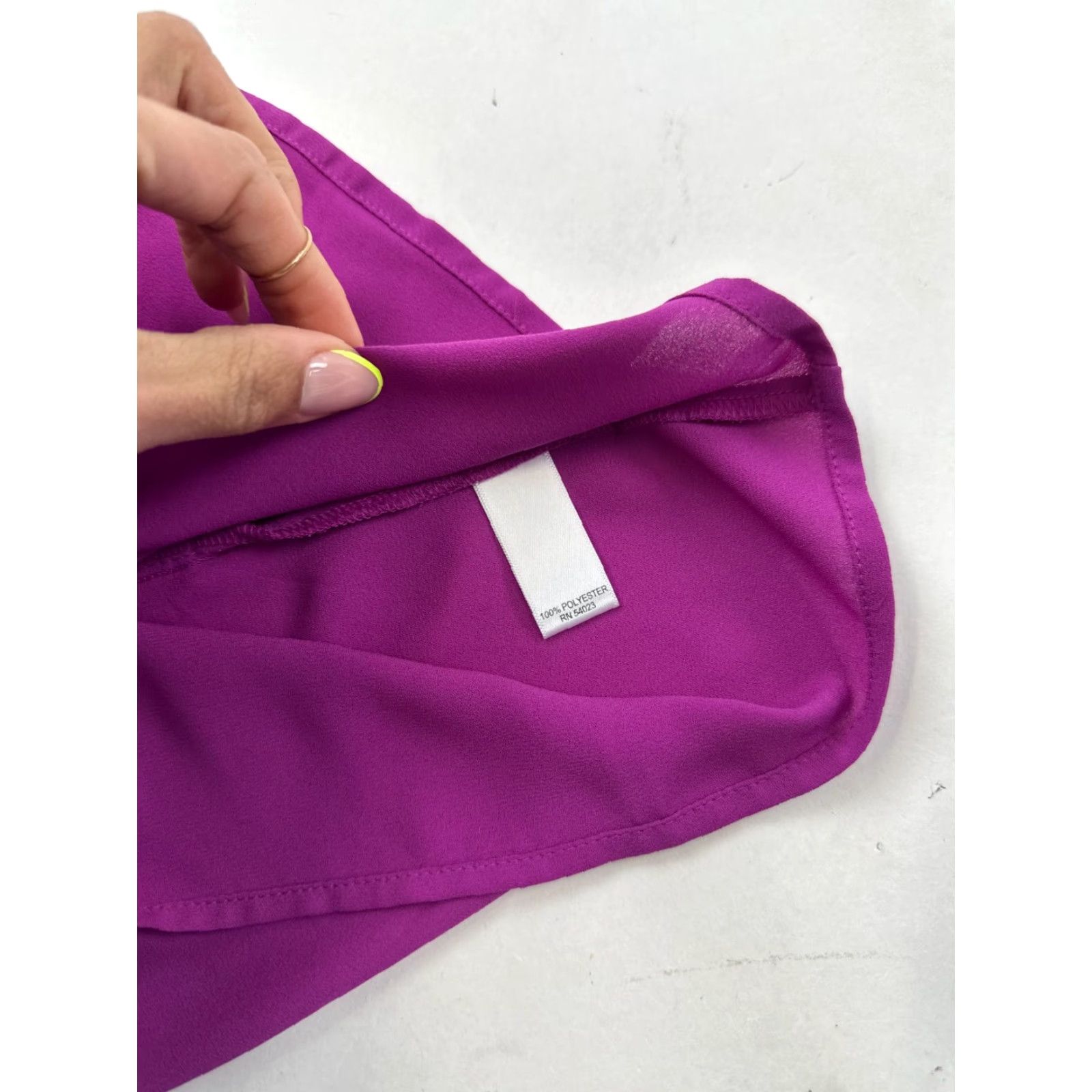 Banana Republic Banana Republic Tank Top Womens Small Pink Fuchsia Racerback Sleeveless Pullover Size S / US 4 / IT 40 - 7 Thumbnail