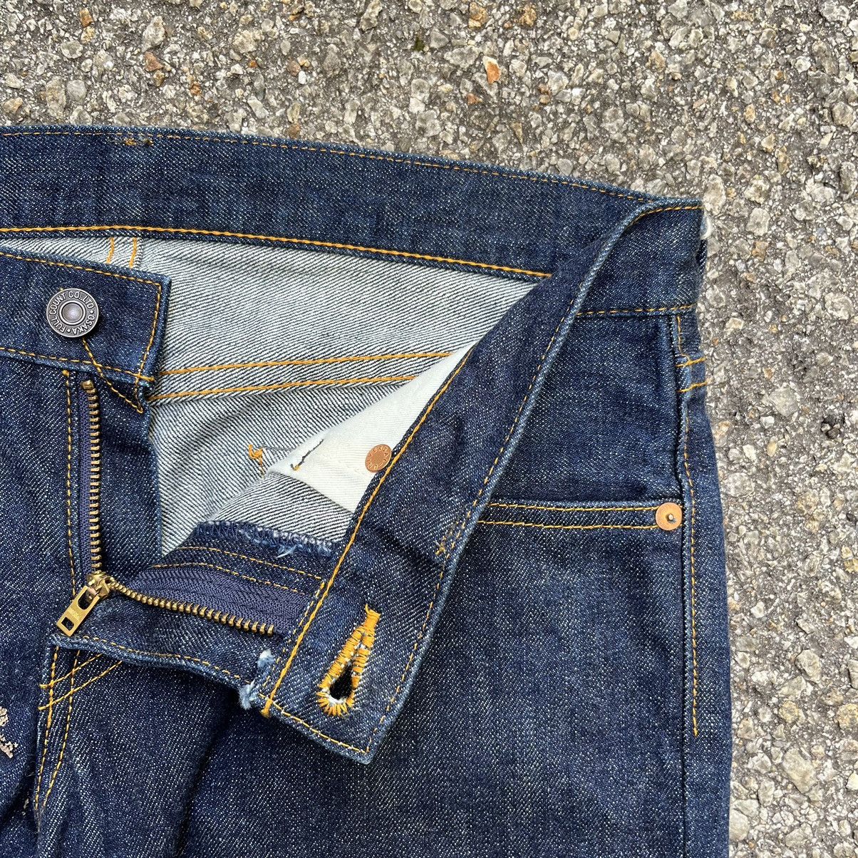 Full Count & Co. Full Count Rare Design Indigo Slim Jeans Non Selvedge Size US 29 - 8 Thumbnail