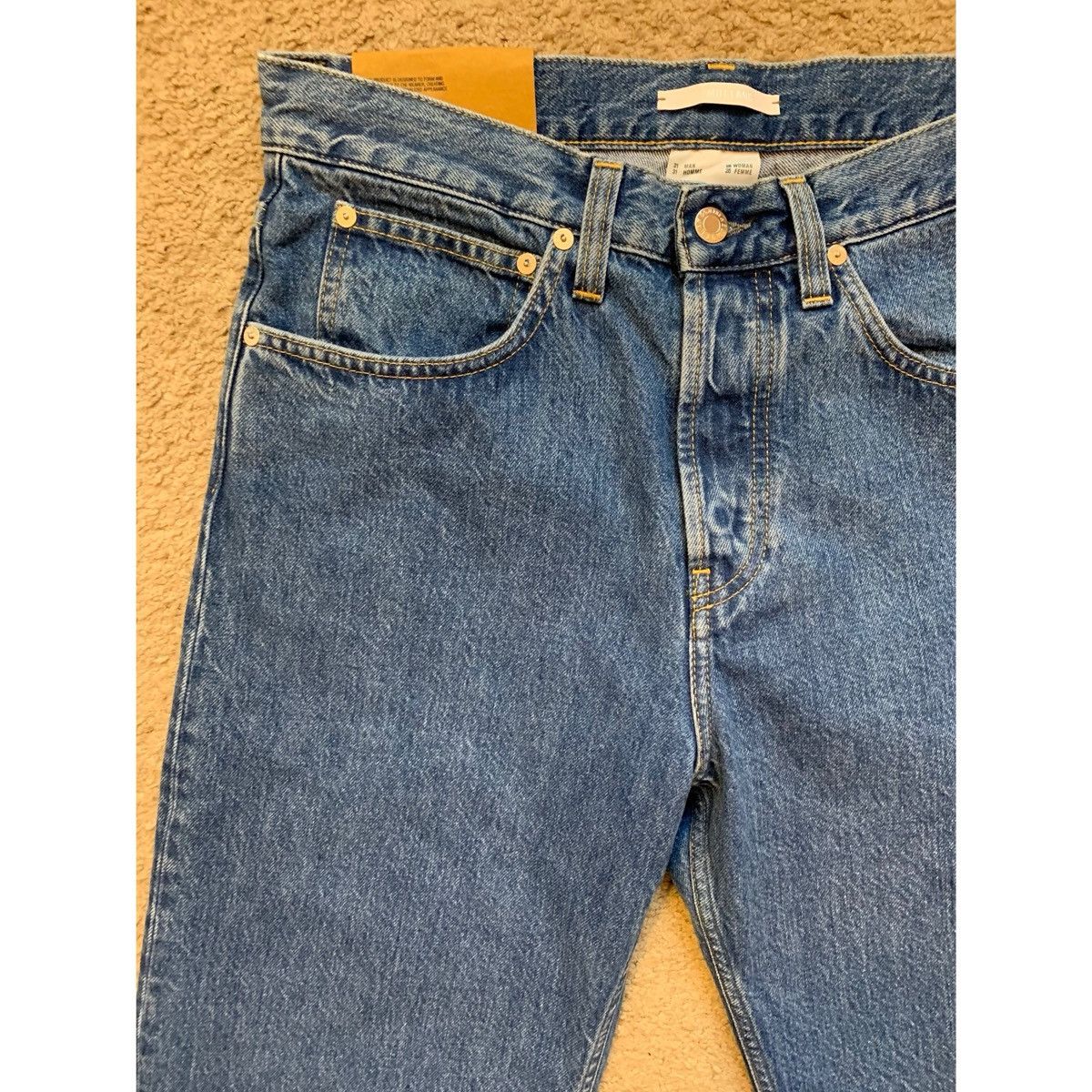 Helmut Lang HELMUT LANG MASC LO EASY JEANS Size US 31 - 5 Thumbnail