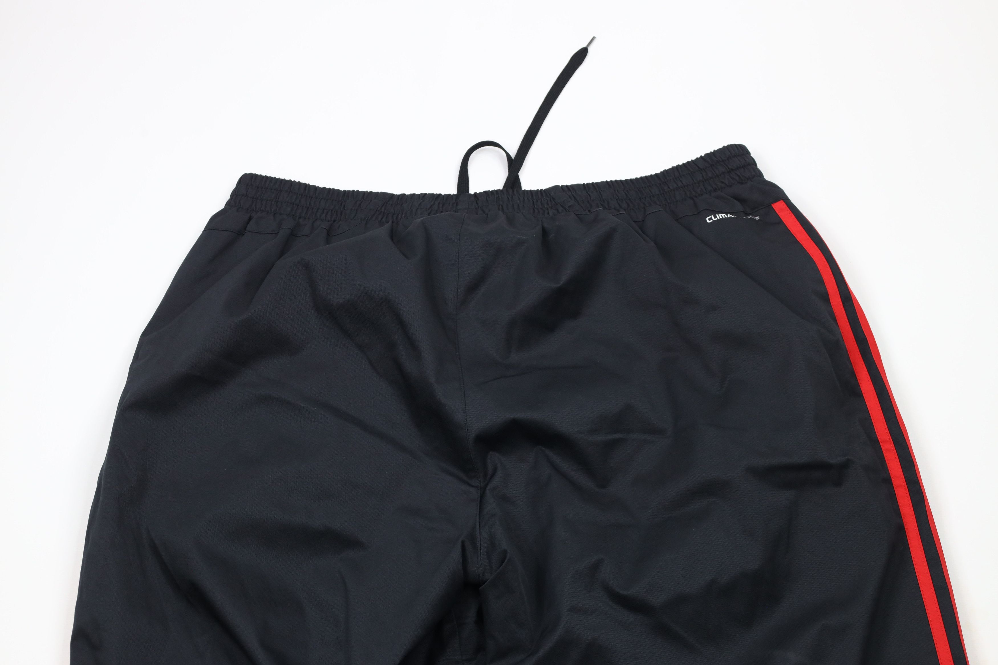 Adidas Vintage Y2K Adidas Lined Wide Leg Windbreaker Pants Black Size US 40 / EU 56 - 10 Thumbnail