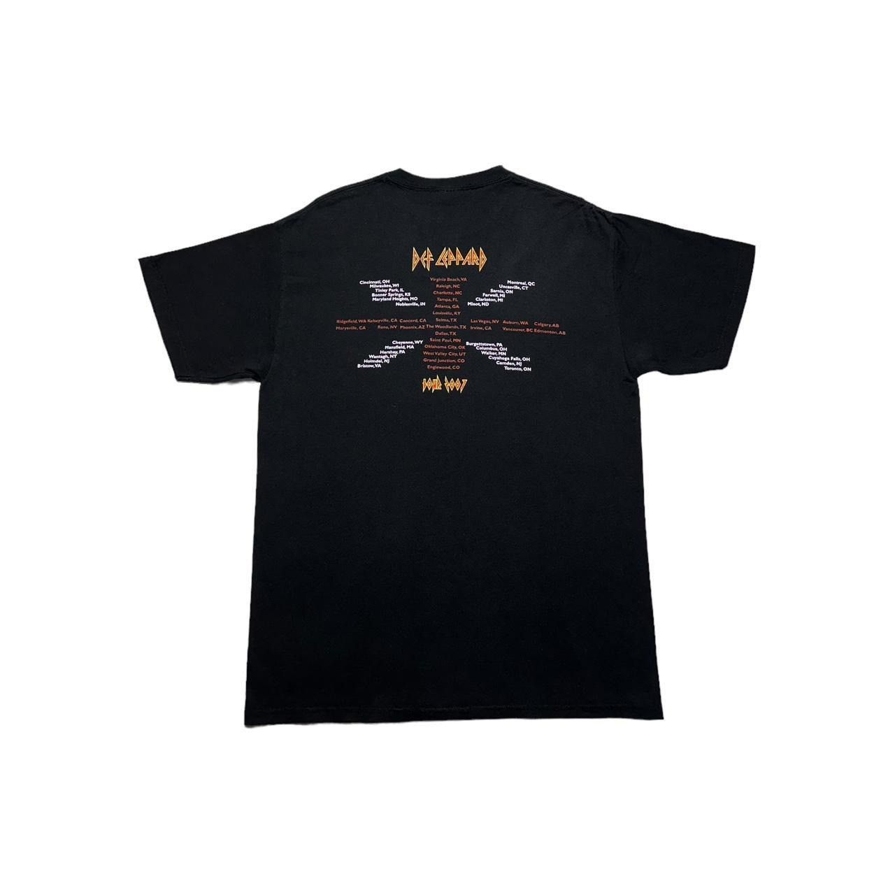 Band Tees × Hanes × Vintage Y2K Def Leppard 2007 Tour T-Shirt Size US L / EU 52-54 / 3 - 2 Thumbnail