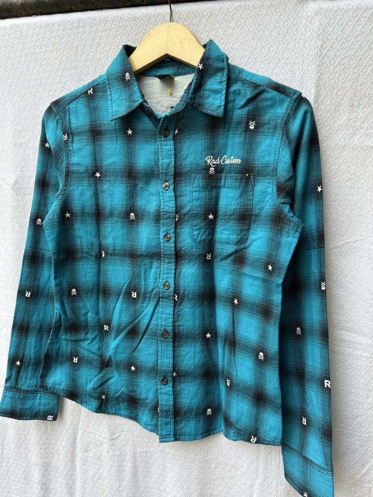 If Six Was Nine 💸BINDINGOFFER💸Rad custom plaid down seditionaries shirt Size US S / EU 44-46 / 1 - 5 Thumbnail