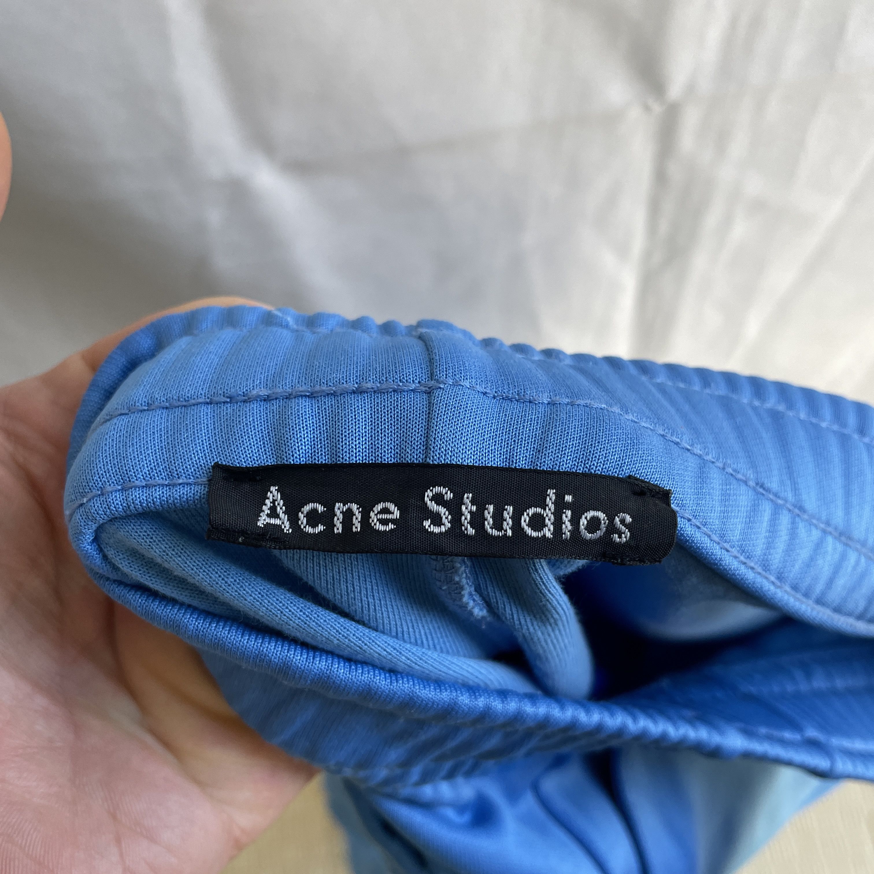 Acne Studios Acne Studios Unisex FA-UX Drawstrign Face Logo Track Pants Size 24" / US 00 / IT 34 - 11 Thumbnail