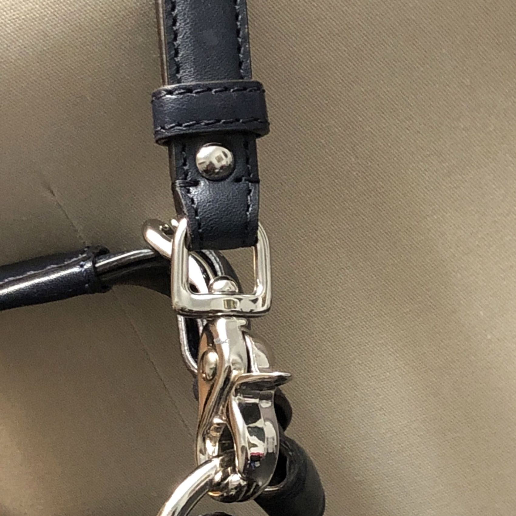 Coach VINTAGE? No. ORIGINAL: Coach Willis 70th Anniversary Limited Edition Navy Leather - Orig.Tag Included Crossbody Bag Size ONE SIZE - 6 Thumbnail