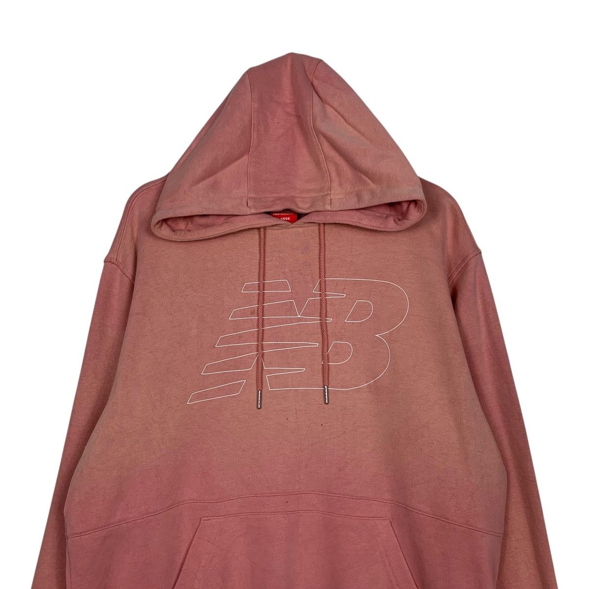 New Balance NEW BALANCE Big Logo Pullover Hoodies Sweatshirt #1990-C86 Size US L / EU 52-54 / 3 - 2 Thumbnail