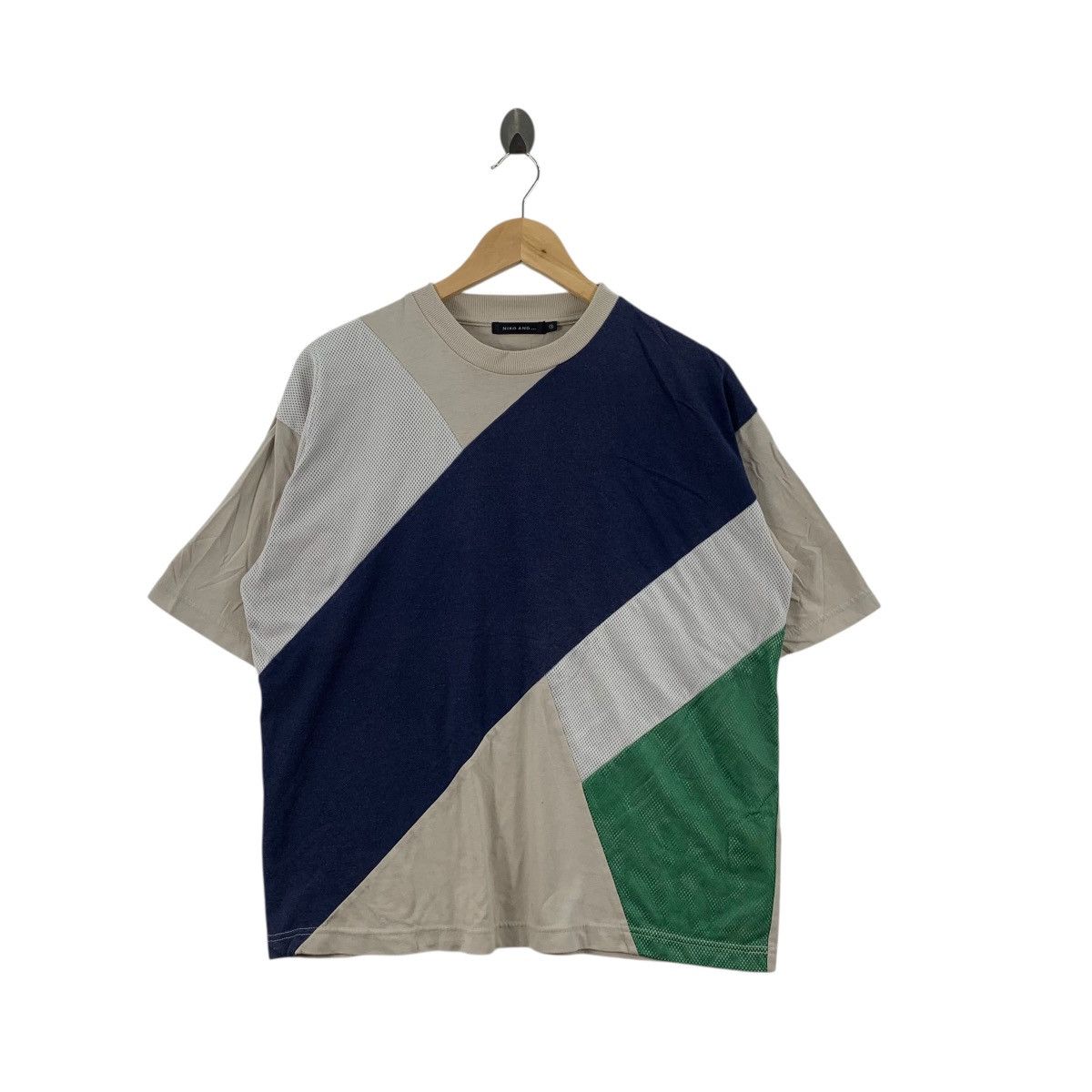 Other NIKO AND… JAPAN Shibuya Collection Striped Baggy Tee Shirt Size M / US 6-8 / IT 42-44 - 3 Thumbnail