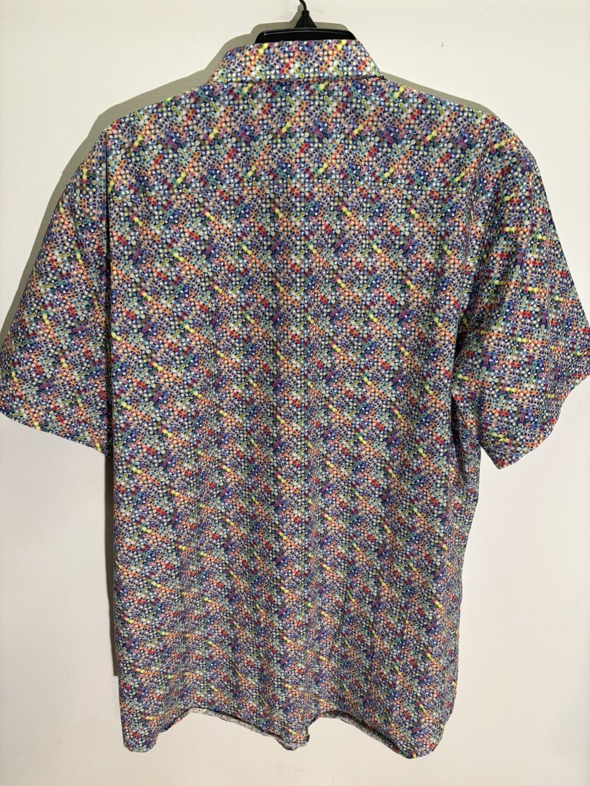 BUGATCHI Men’s Bugatchi Short Sleeve Button Down (XL) Size US XL / EU 56 / 4 - 4 Thumbnail