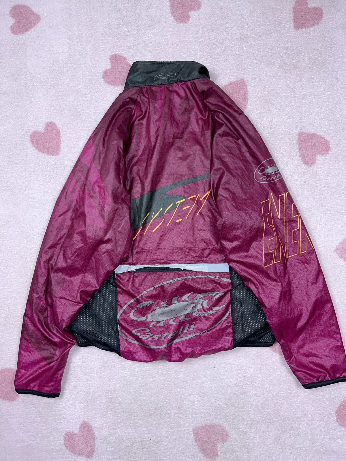 Vintage ➕ vintage castelli Italy racing jacket energy rave style y2k Size US L / EU 52-54 / 3 - 2 Thumbnail