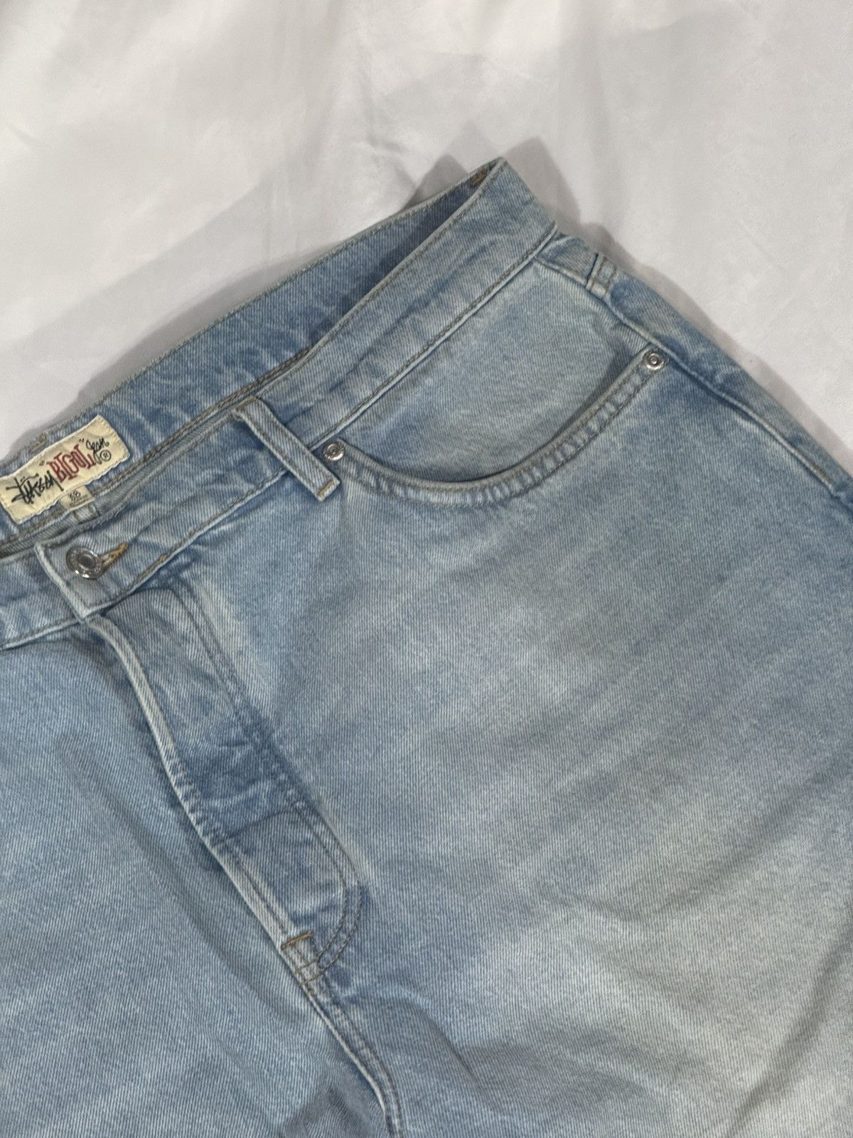 Stussy Light Wash Denim Size US 38 / EU 54 - 2 Thumbnail