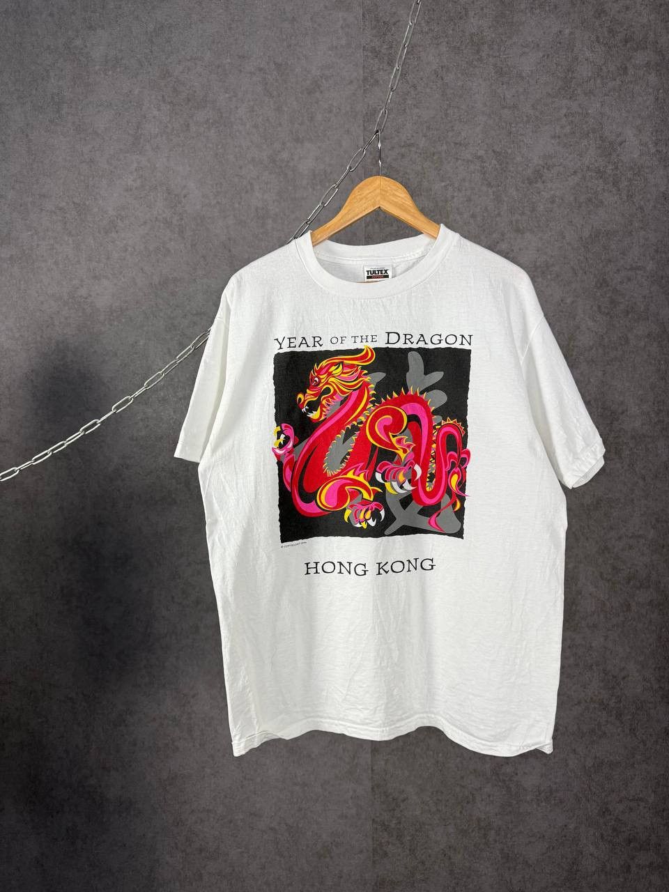 Tultex Year of the Dragon 1994 tultex vintage tee Size US L / EU 52-54 / 3 - 1 Thumbnail