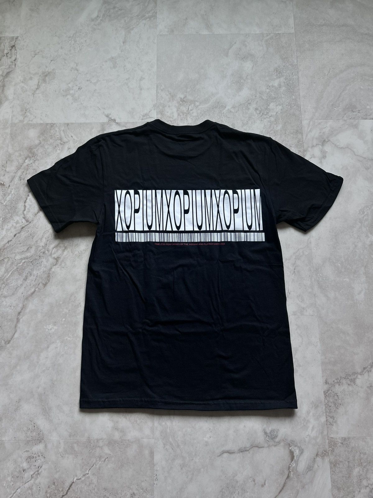 Playboi Carti x The Weeknd Opium XO Tee Black Size M