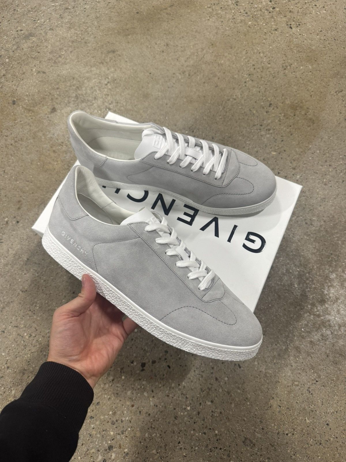 Givenchy Givenchy Suede Town Sneaker NEW 750$ Size US 12 / EU 45 - 1 Thumbnail