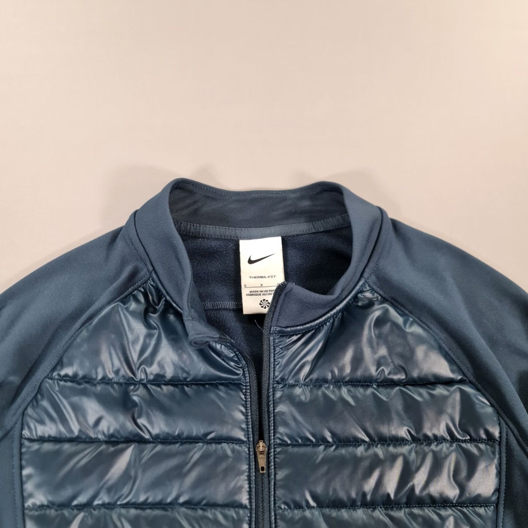 Nike Nike Mens Drill Top Blue Small Therma-Fit Academy Winter Warrior Soccer Zip Neck Size US S / EU 44-46 / 1 - 2 Thumbnail