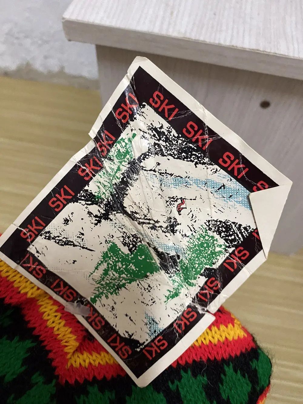 Japanese Brand × Kapital × Vintage Jamaican Style Stripe Design Beanie Hat Size ONE SIZE - 6 Thumbnail
