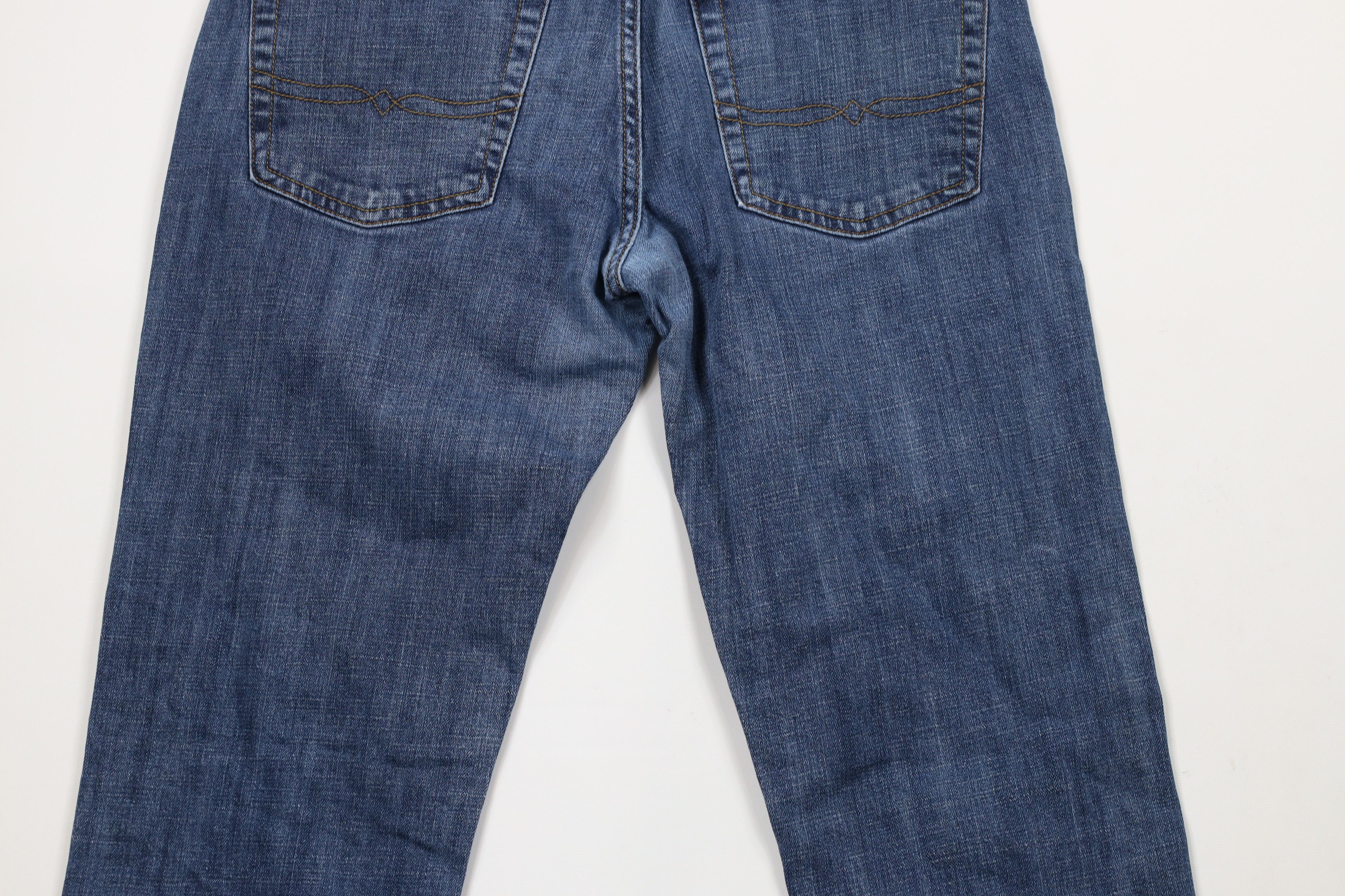 Lucky Brand × Vintage Vintage Y2K Lucky Brand 221 Straight Leg Denim Jeans Blue Size US 32 / EU 48 - 11 Thumbnail