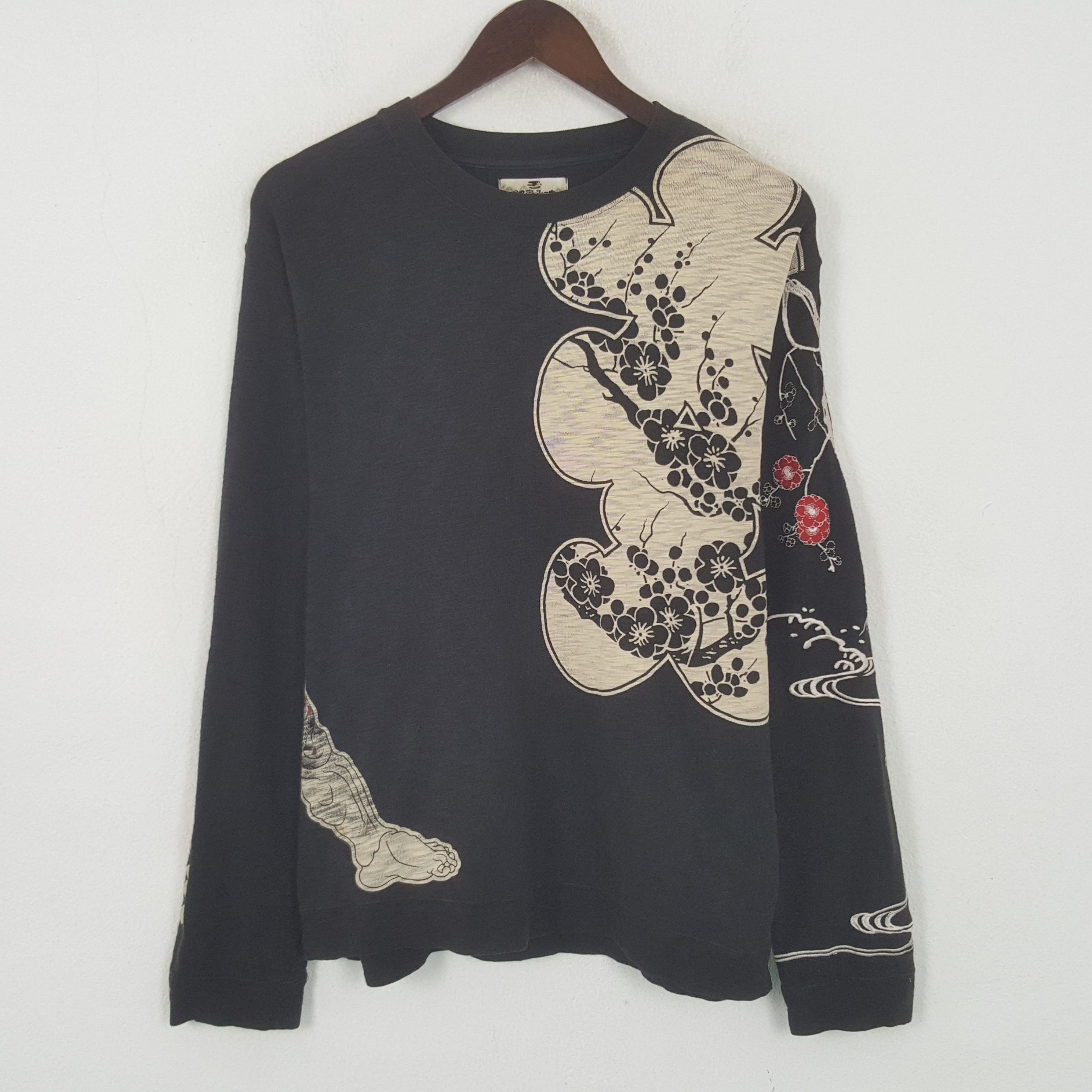 Japanese Brand Vintage Karakuri Tamashii Japanese Tshirt Size US M / EU 48-50 / 2 - 3 Thumbnail