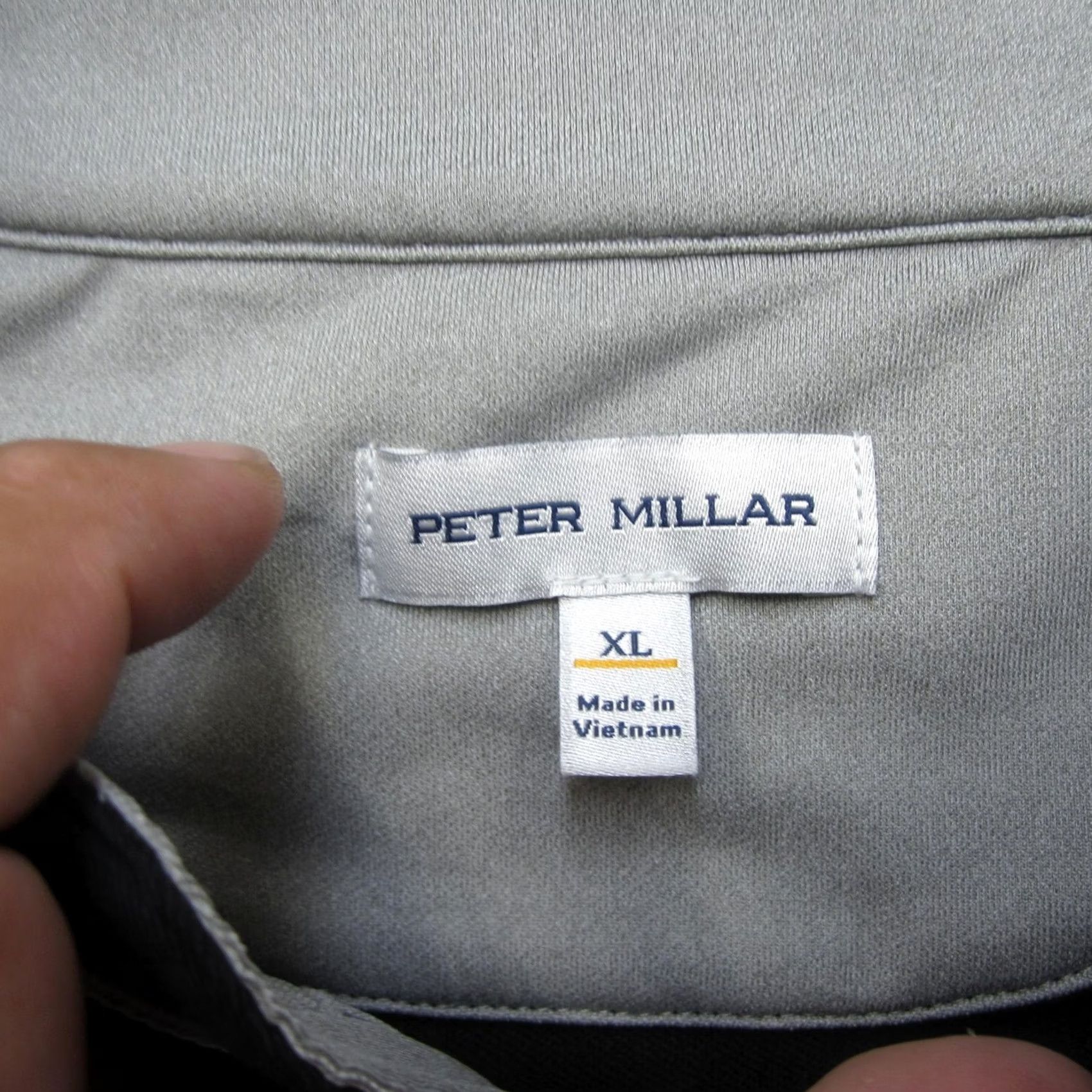 Peter Millar Peter Millar Pullover Mens XL Black FBS Appliance Half Zip Golf Sweater Logo Size US XL / EU 56 / 4 - 5 Thumbnail
