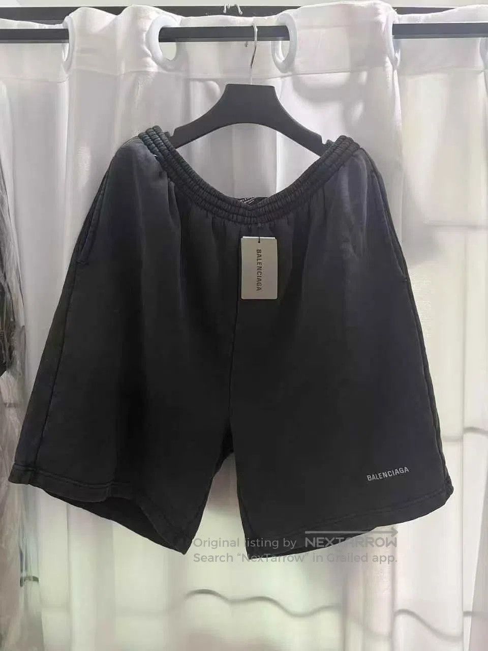 Balenciaga Balenciaga size S Black Watercolor Faded Destroyed Embroid Size US 27 - 1 Thumbnail