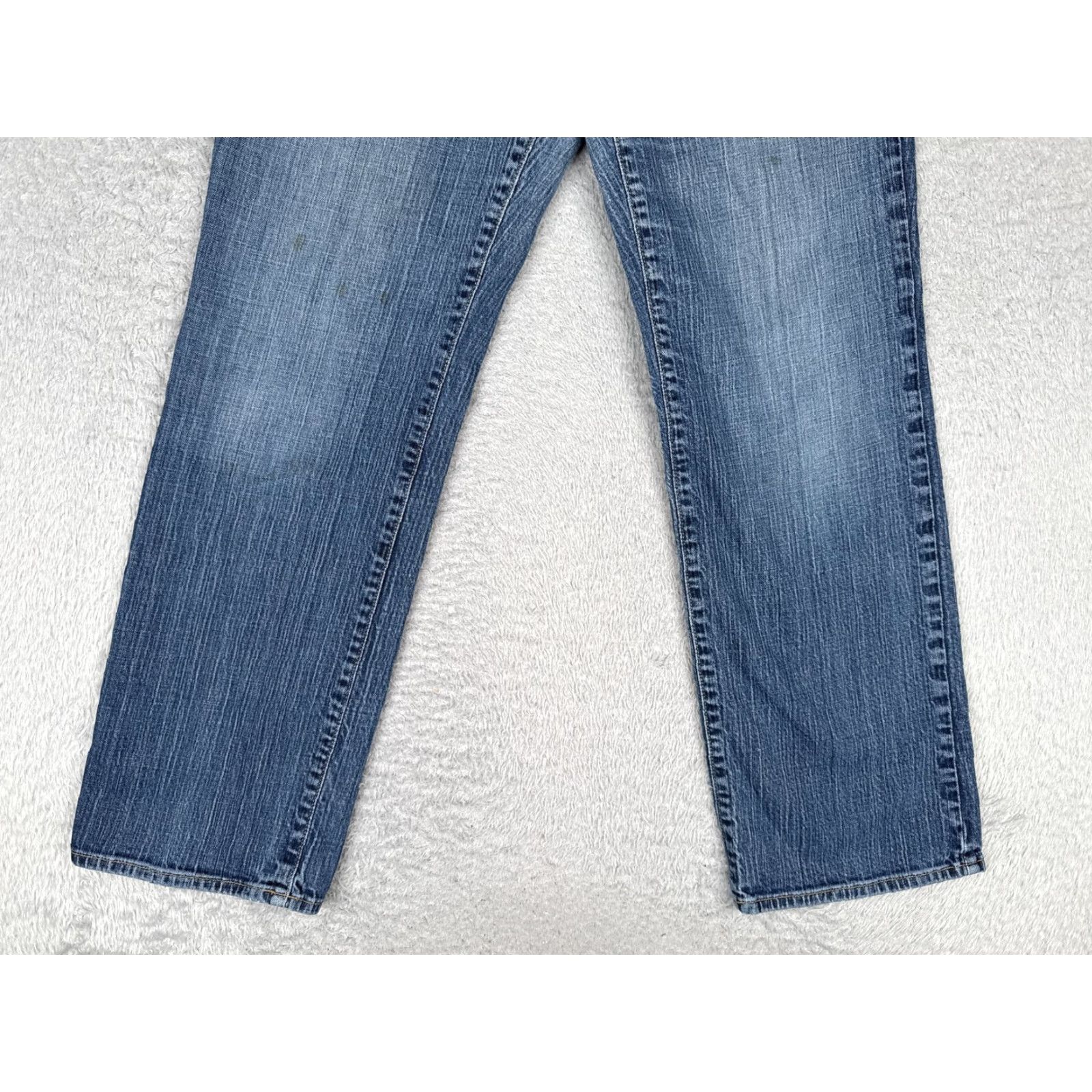 Denime Ross Thomson Jeans Women 32x32 Blue Straight Denim Cotton Medium Wash Casual Size 24" / US 00 / IT 34 - 2 Thumbnail