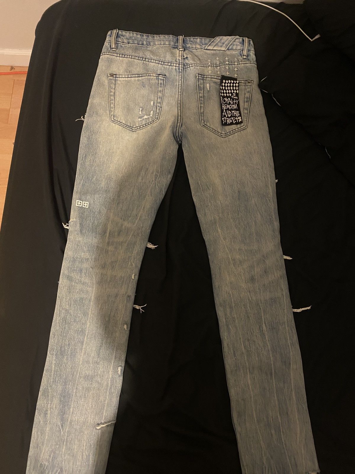Ksubi Ksubi Blue Ripped Size US 29 - 3 Thumbnail