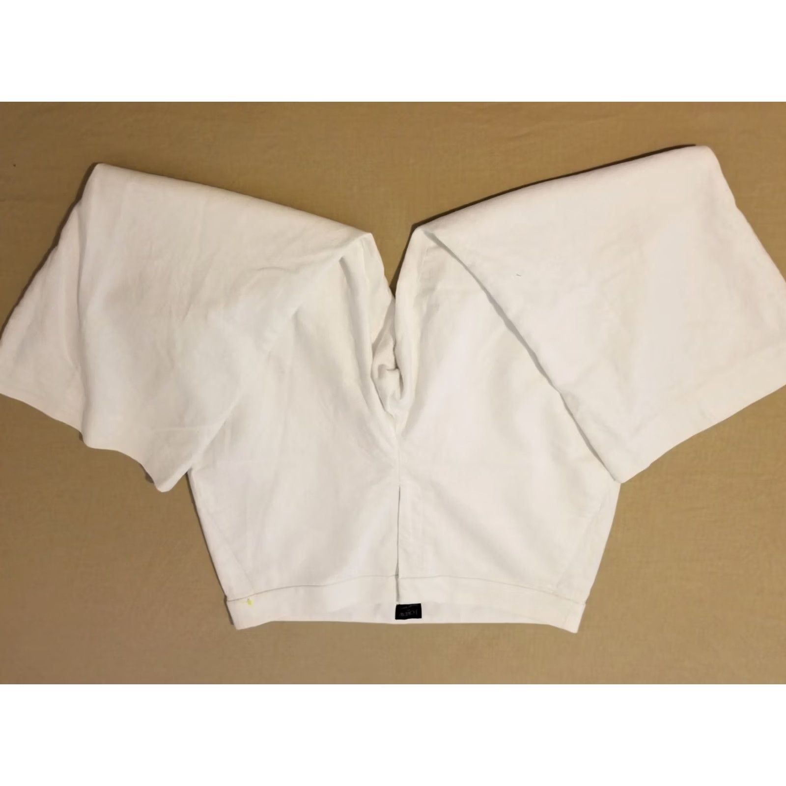 J.Crew J. Crew Womens Pants 16 White Linen Dress Khaki Cotton Chino Trouser Slack Size 38" / US 16 / IT 52 - 3 Thumbnail