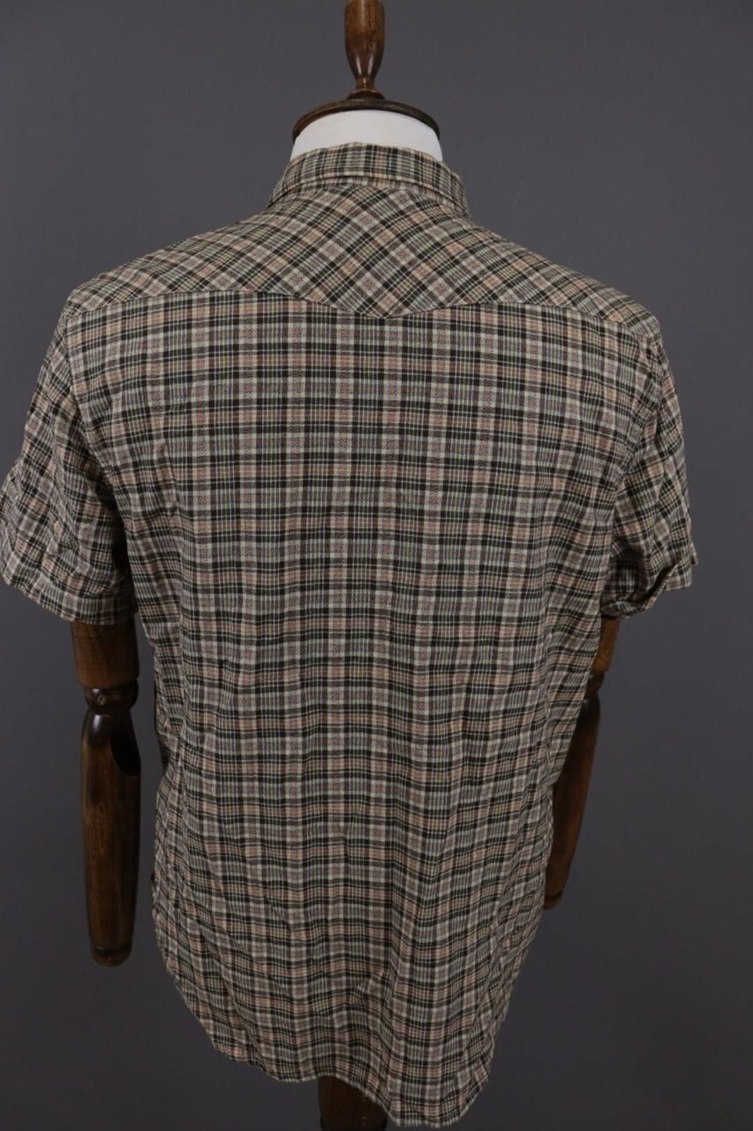 Denim & Supply Ralph Lauren Denim & Supply Ralph Lauren Brown Check Overshirt Shirt Sz L Size US L / EU 52-54 / 3 - 8 Thumbnail
