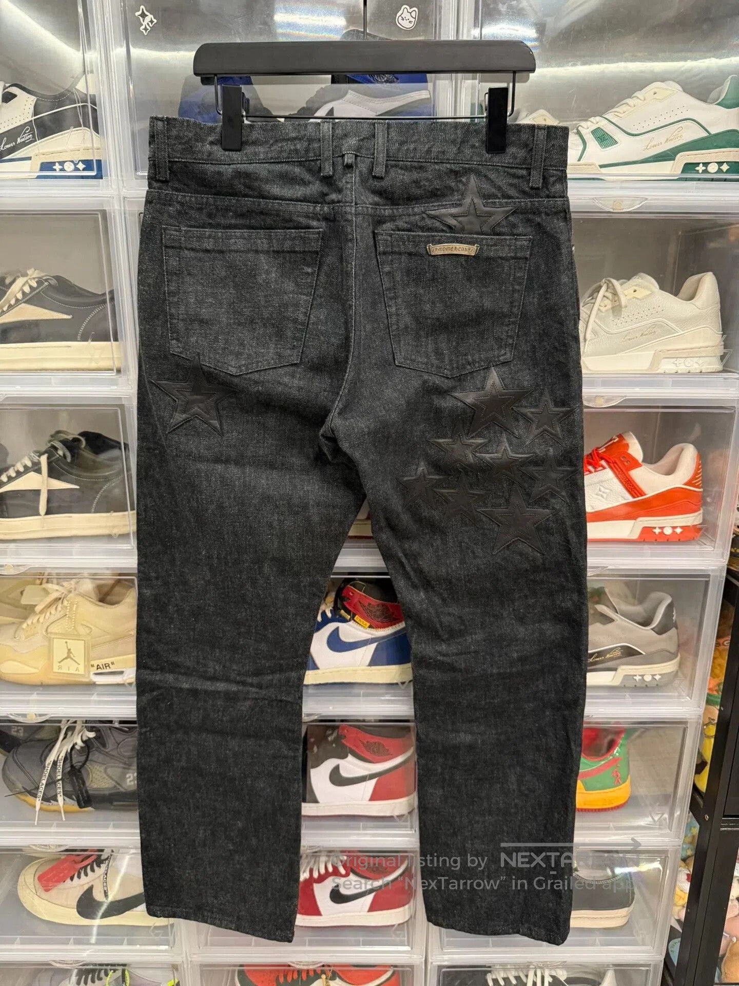 Chrome Hearts Chrome Hearts Star Flame Jeans. Size US 34 / EU 50 - 3 Thumbnail