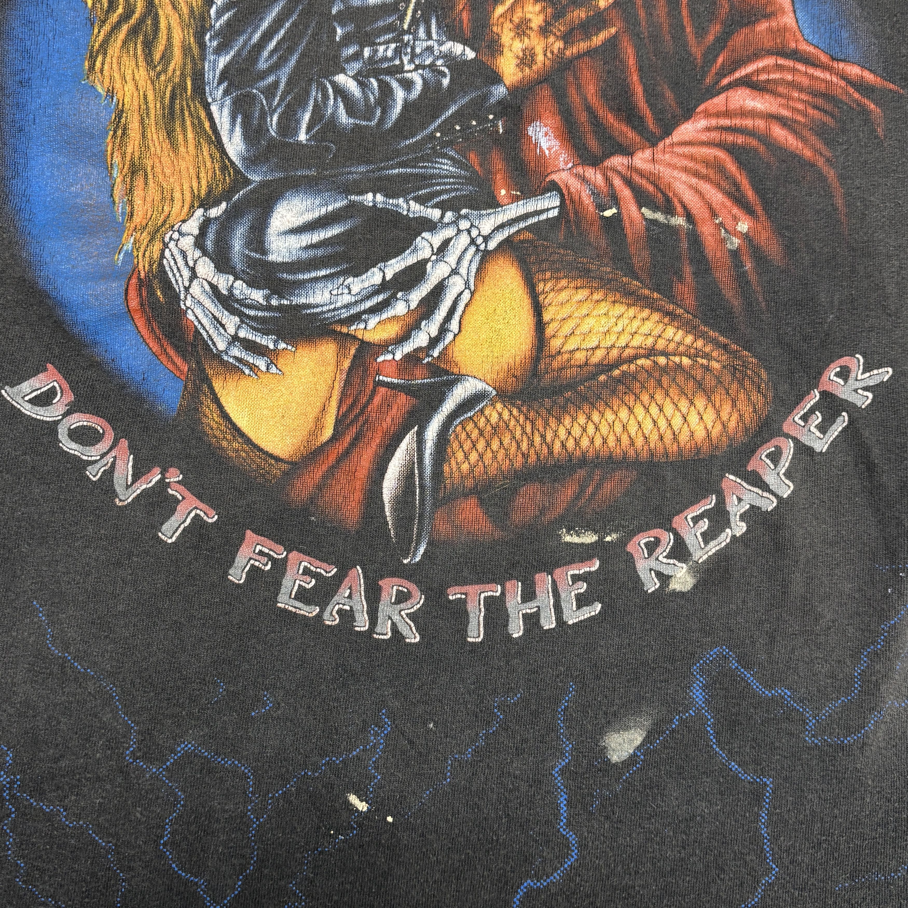 Vintage Vintage 3d Emblem Shirt 90s Single Stitch All Over Print Size US XL / EU 56 / 4 - 7 Thumbnail
