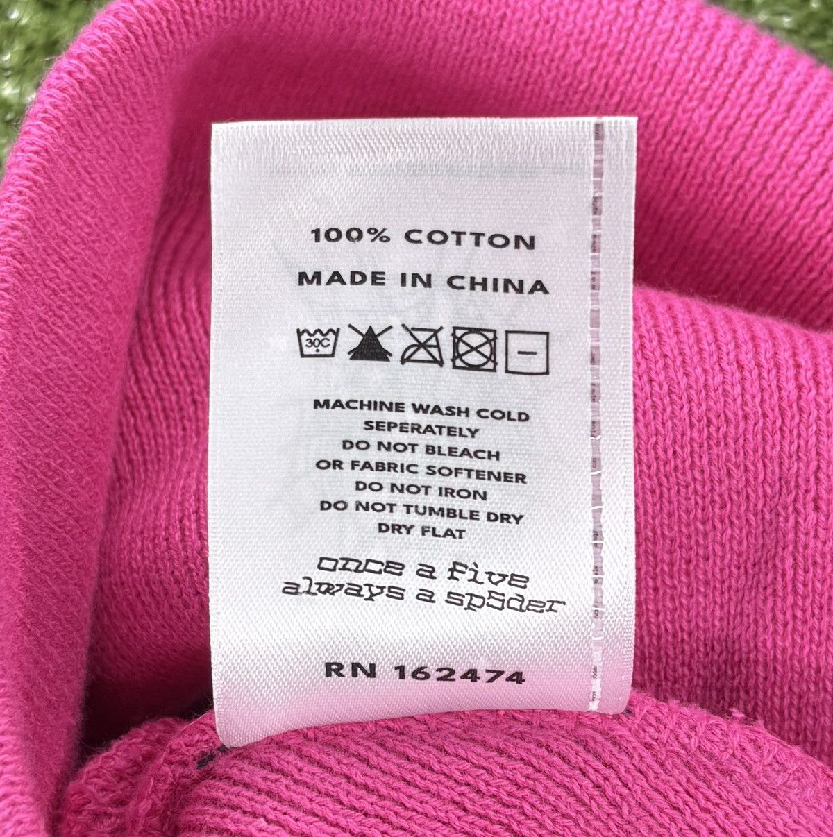 Sp5der Sp5der Worldwide Pink Star Rhinestone Beanie Size ONE SIZE - 5 Thumbnail